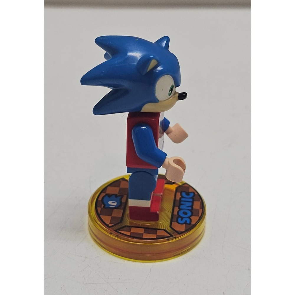 LEGO Dimensions Sonic the Hedgehog Minifigure with Toy Tag Base 71244 - Picture 4 of 4